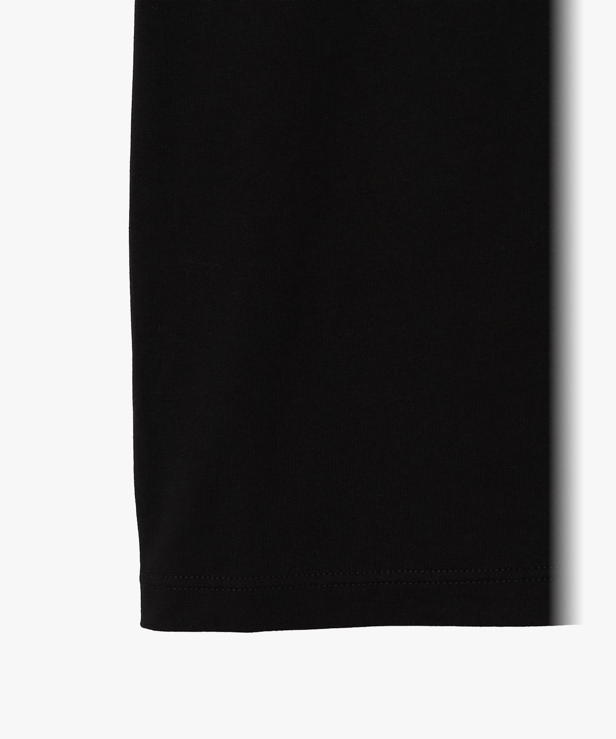 HOMME メンズ メンズ アイコニック プリント コットン 長袖 Tシャツ "Lezard" ブラック