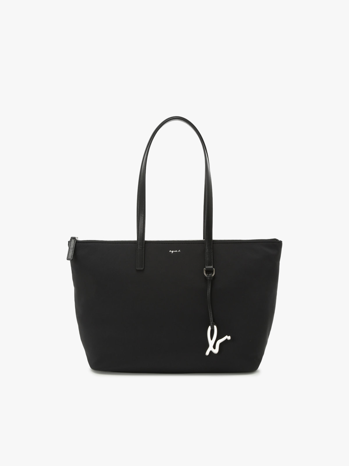 VOYAGE ウィメンズ バッグ＆ウォレット ナイロン ミディアム トートバッグ "Adele" ZAS10-01 ブラック