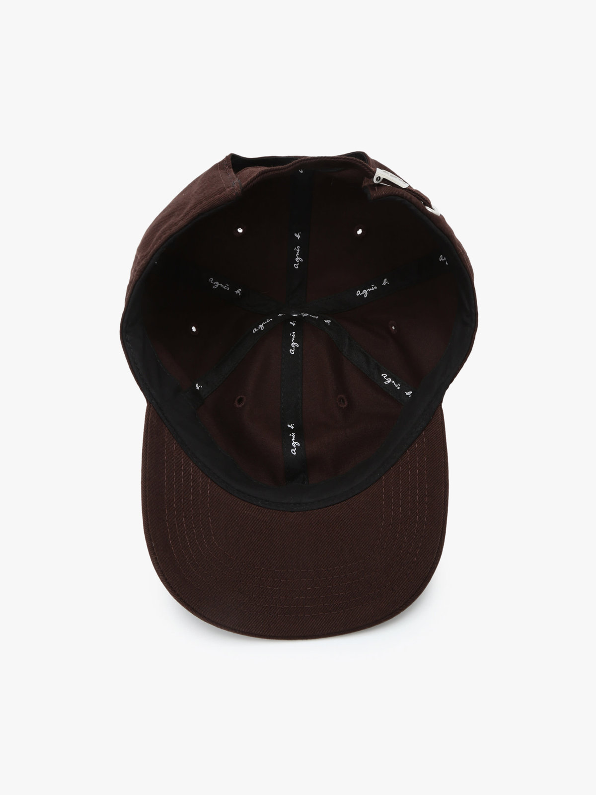 FEMME ウィメンズ ”b.”ロゴ コットン キャップ ブラウン系その他