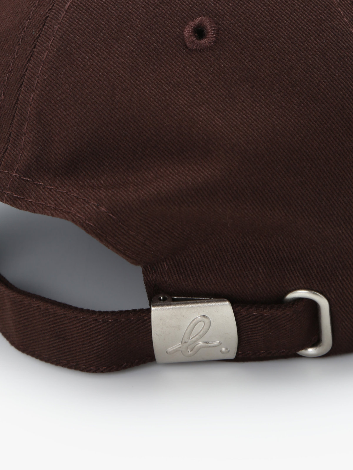 FEMME ウィメンズ ”b.”ロゴ コットン キャップ ブラウン系その他