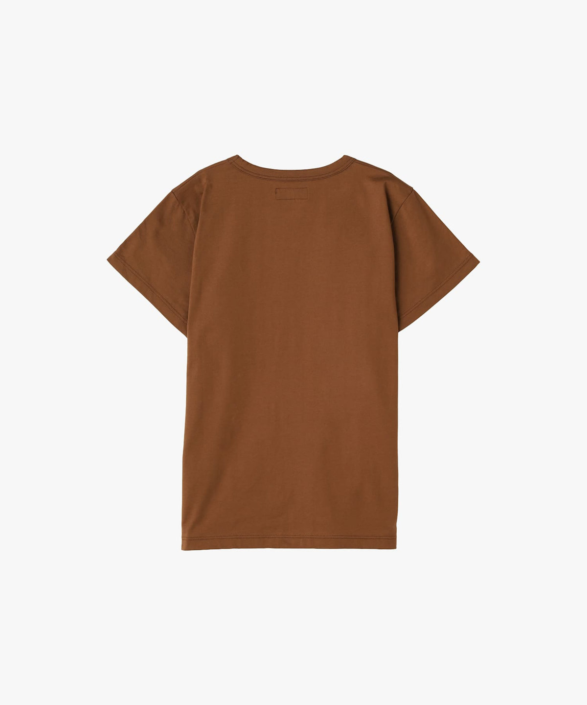 FEMME ウィメンズ ロゴプリント コットン 半袖Tシャツ "Brando" ブラウン系その他