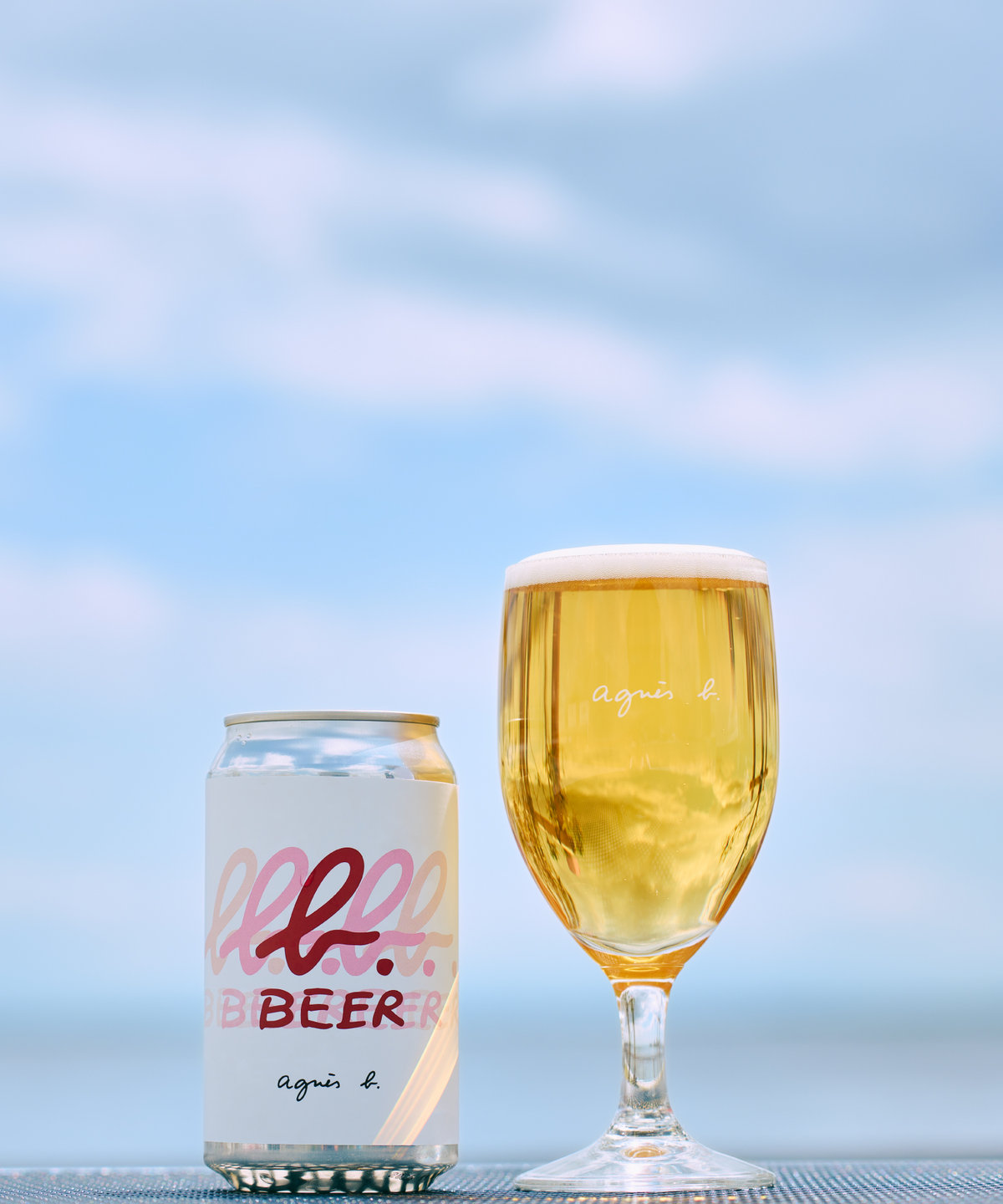 CAFE b.BEER ロゴ グラス マルチ