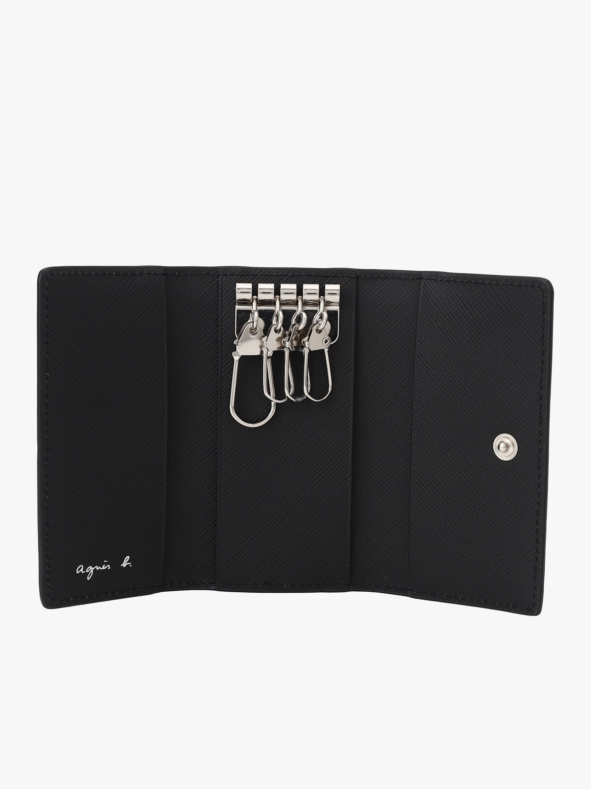 VOYAGE メンズ バッグ＆ウォレット レザーキーケース"Simon" MH18-03 ブラック