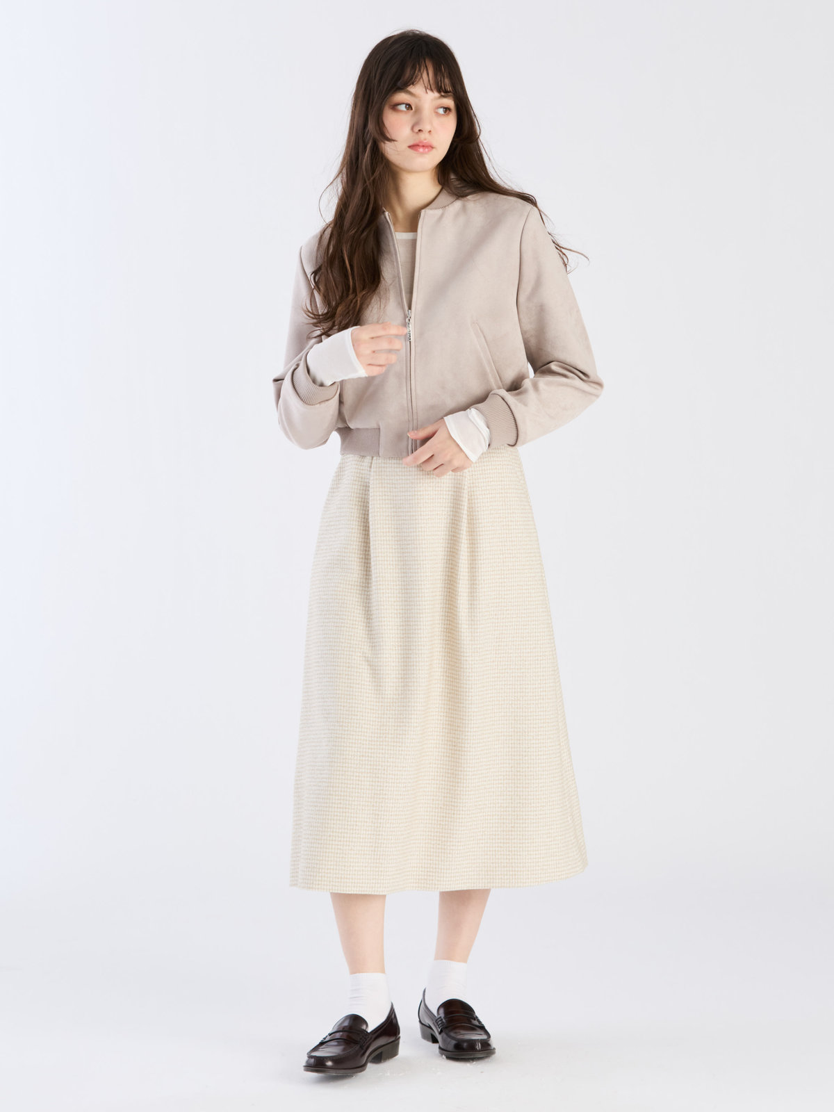 To b. by agnès b. 【Outlet】ブークレヴィシージュプ アイボリー