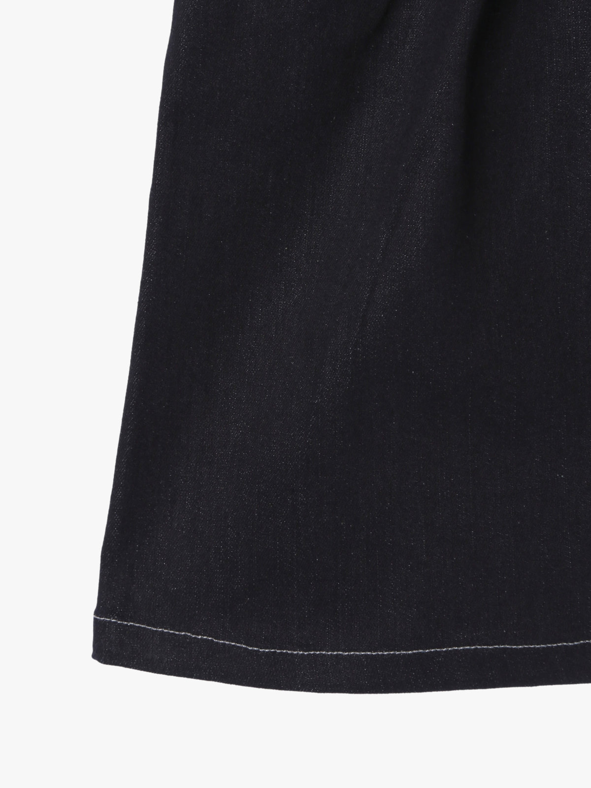 ENFANT ガールズ キッズ デニムサロペットワンピース ネイビー