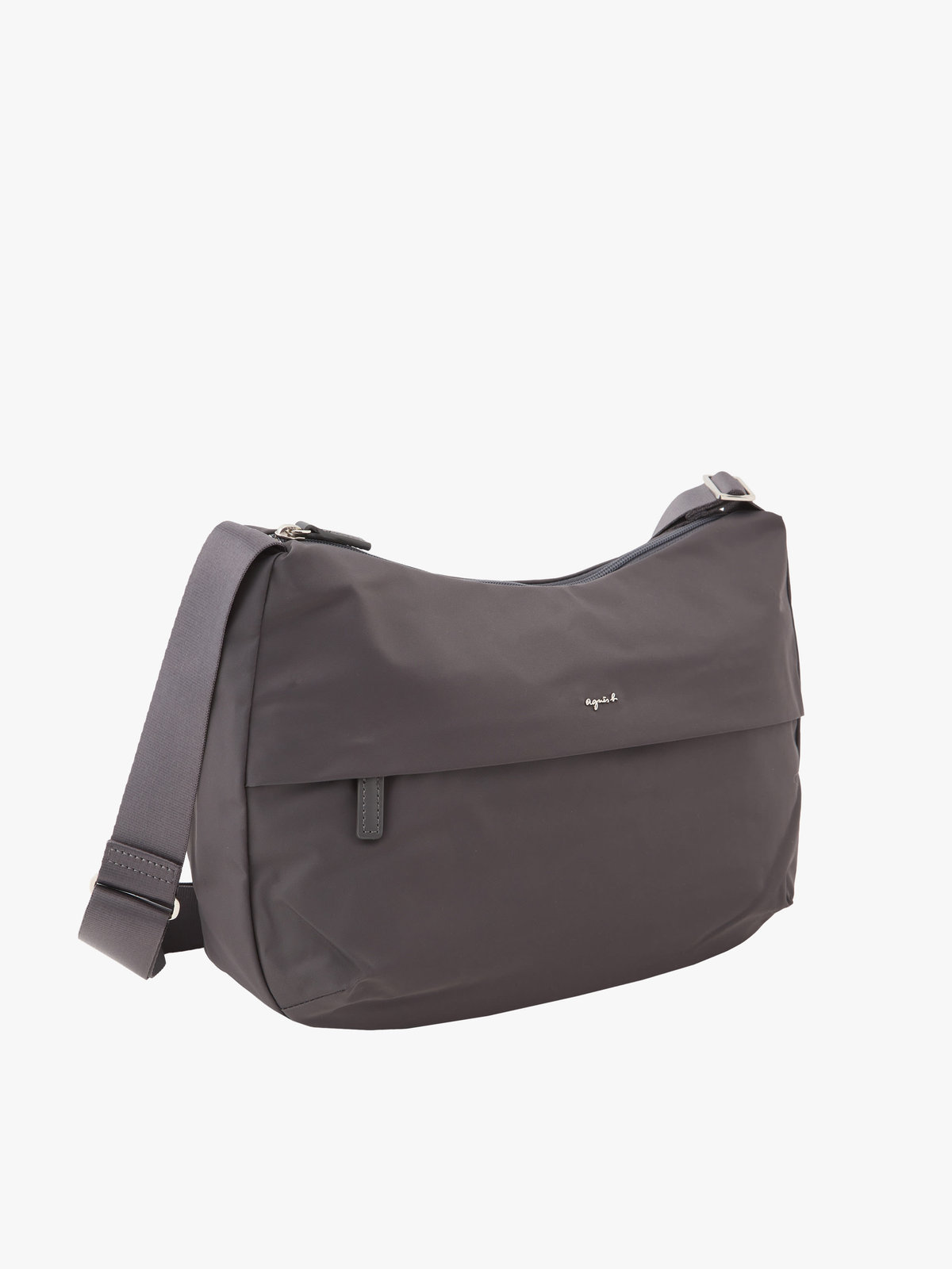 VOYAGE ウィメンズ バッグ＆ウォレット ナイロン ラージ ショルダーバッグ "Cecile" NS24-01 グレー