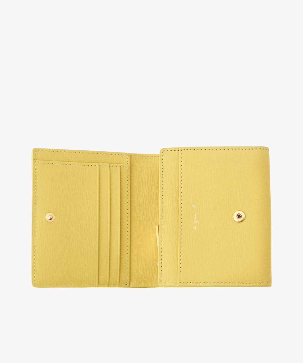 VOYAGE ウィメンズ バッグ＆ウォレット レザー 二つ折り ウォレット "City" ZAW07-01 イエロー