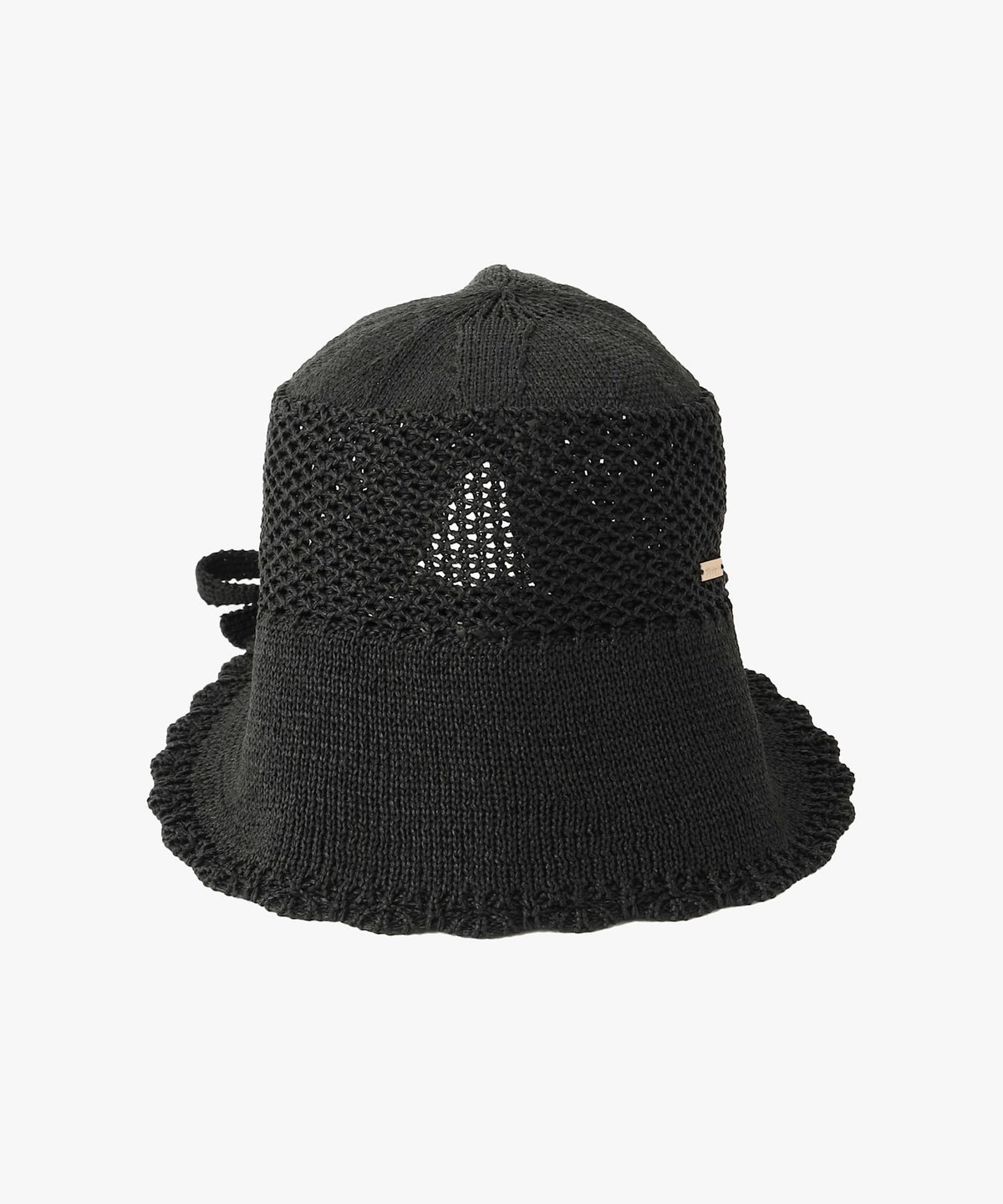 To b. by agnès b. クロシェ ハット ブラック