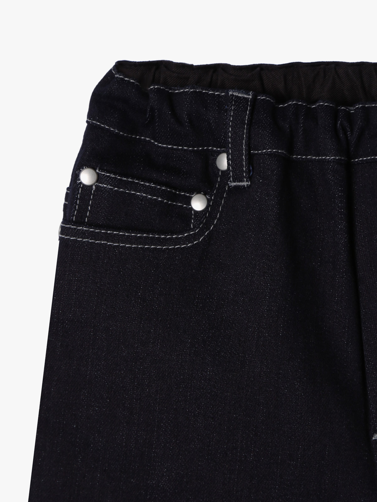 ENFANT ベビー ベビー デニムパンツ ネイビー