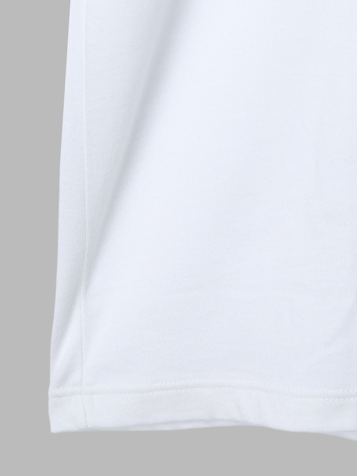 HOMME メンズ agnes b. x NH クルーネック 長袖 Tシャツ ホワイト