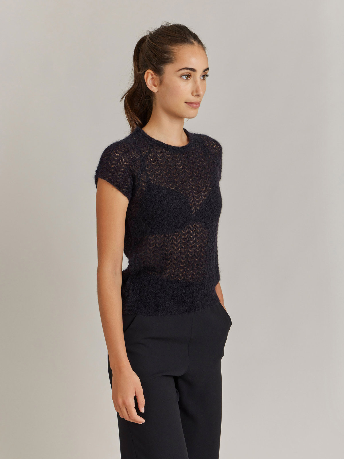 FEMME ウィメンズ 【Outlet】LF19 PULLOVER プルオーバー ブラック