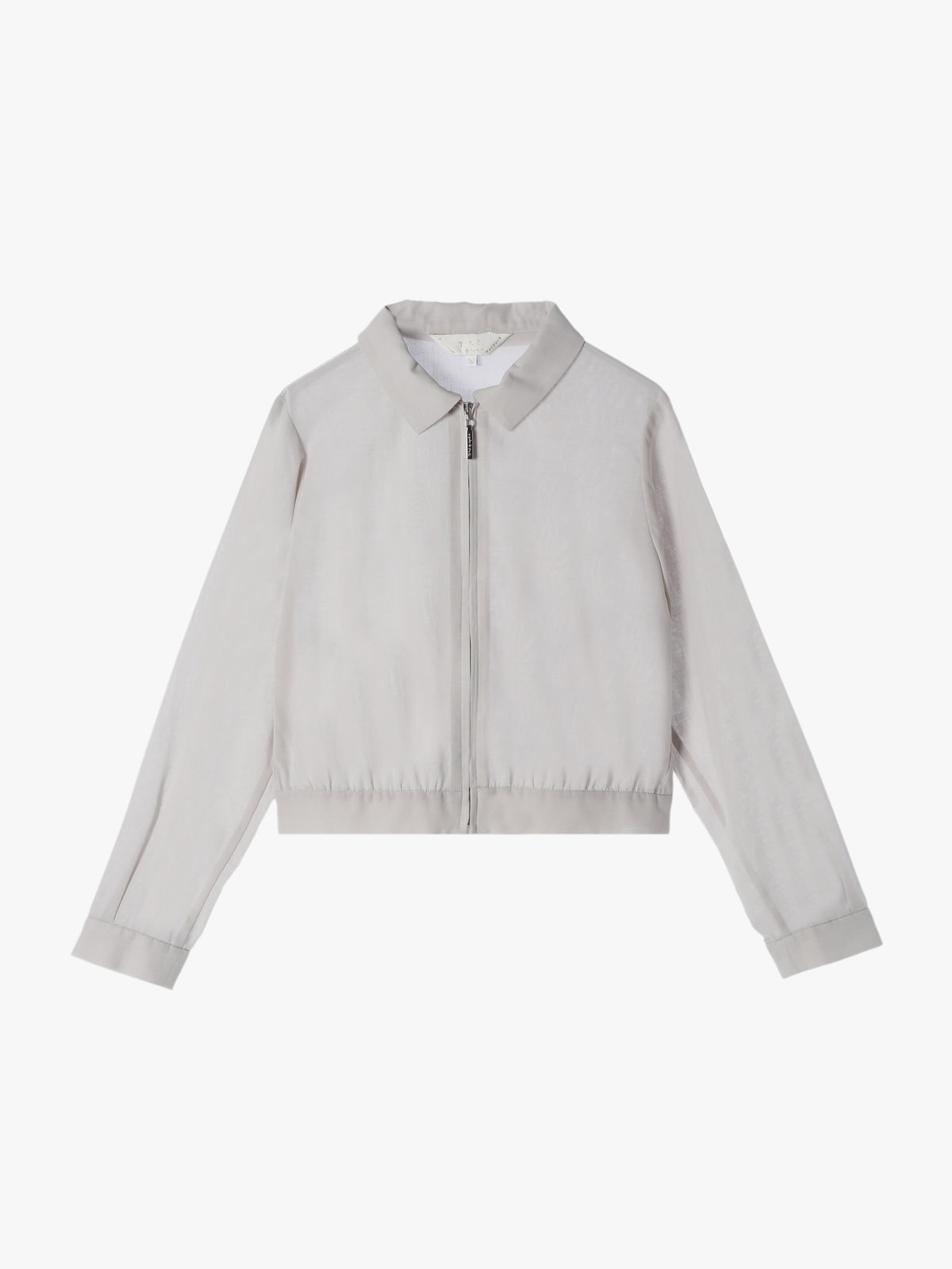 To b. by agnès b. 【Outlet】コットンボイル ブルゾン ライトグレー