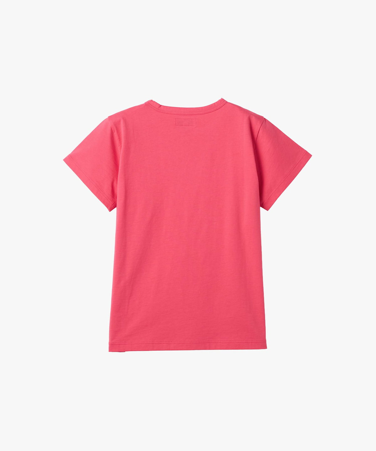 FEMME ウィメンズ アイコニック プリント コットン 半袖 Tシャツ "Point d'ironie" ピンク