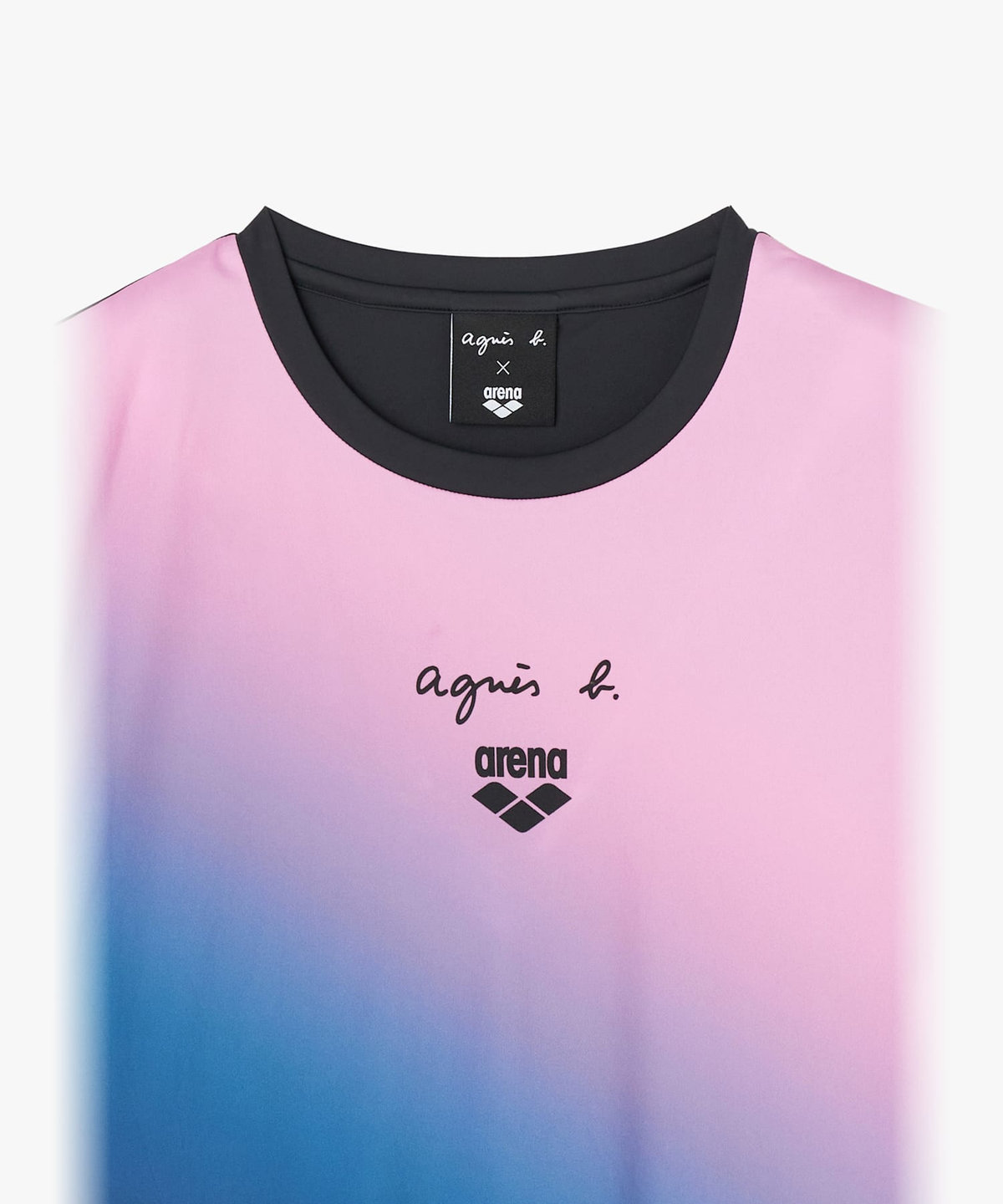 FEMME ウィメンズ agnes b. x arena Tシャツ ピンク系その他