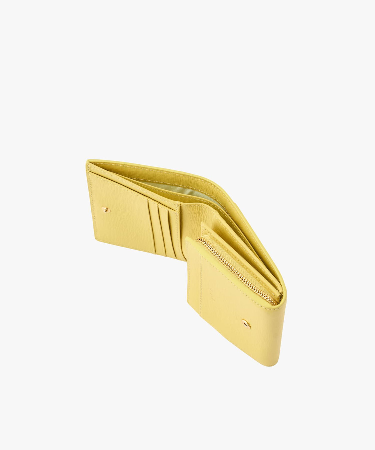 VOYAGE ウィメンズ バッグ＆ウォレット レザー 二つ折り ウォレット "City" ZAW07-01 イエロー