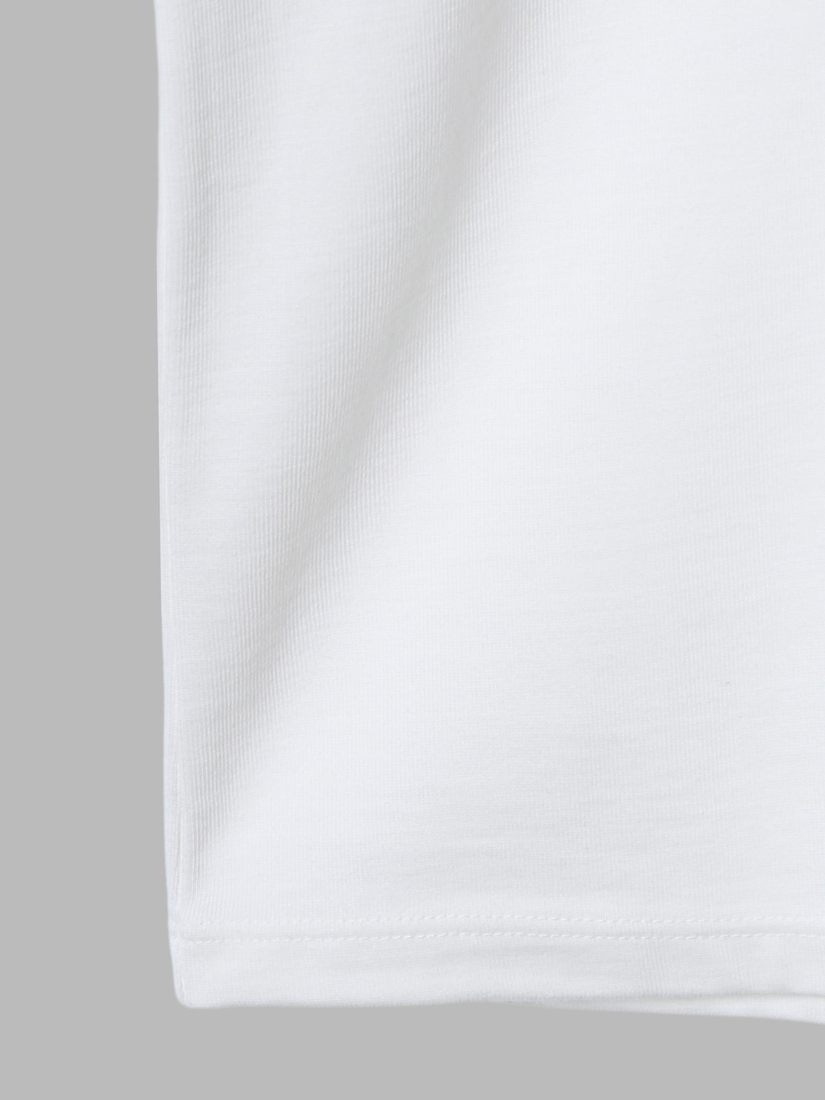 HOMME メンズ agnes b. x NH クルーネック 半袖 Tシャツ ホワイト