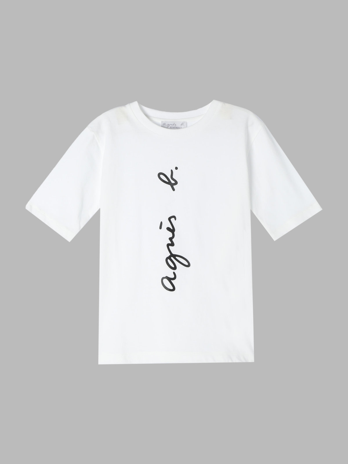 ENFANT ユニセックス 【Outlet】S035 E TS キッズ Tシャツ ホワイト