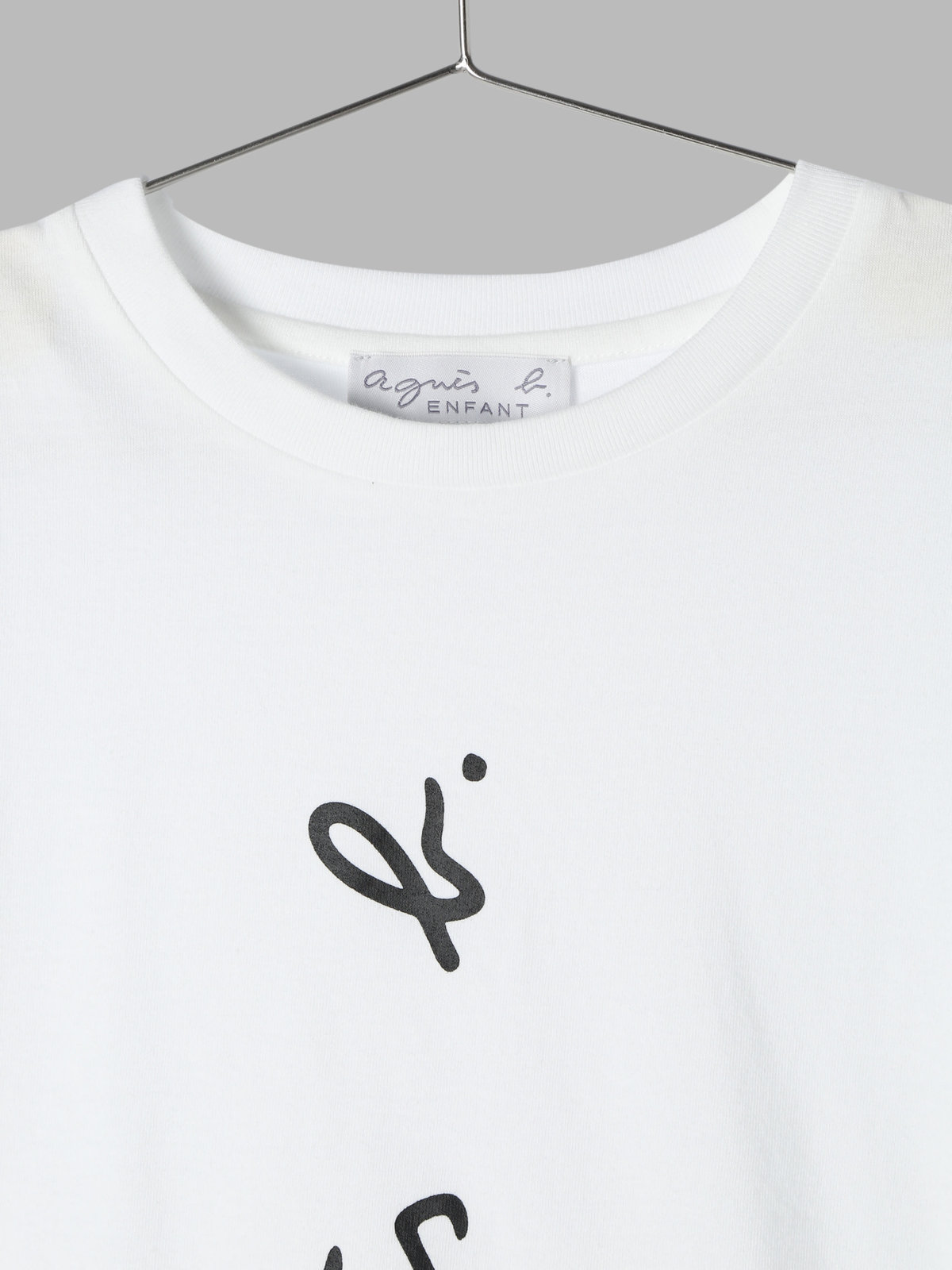 ENFANT ユニセックス 【Outlet】S035 E TS キッズ Tシャツ ホワイト