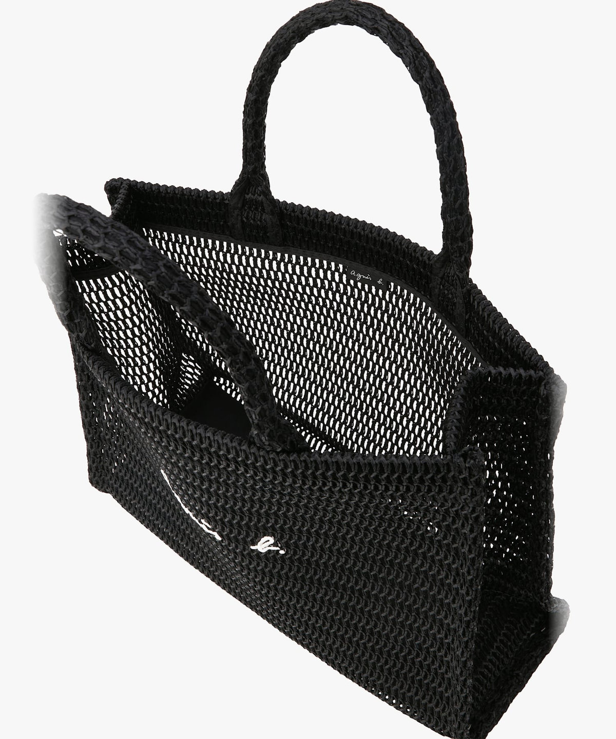 VOYAGE ウィメンズ バッグ＆ウォレット ナイロン メッシュ ラージ トートバッグ ABX03-02 ブラック