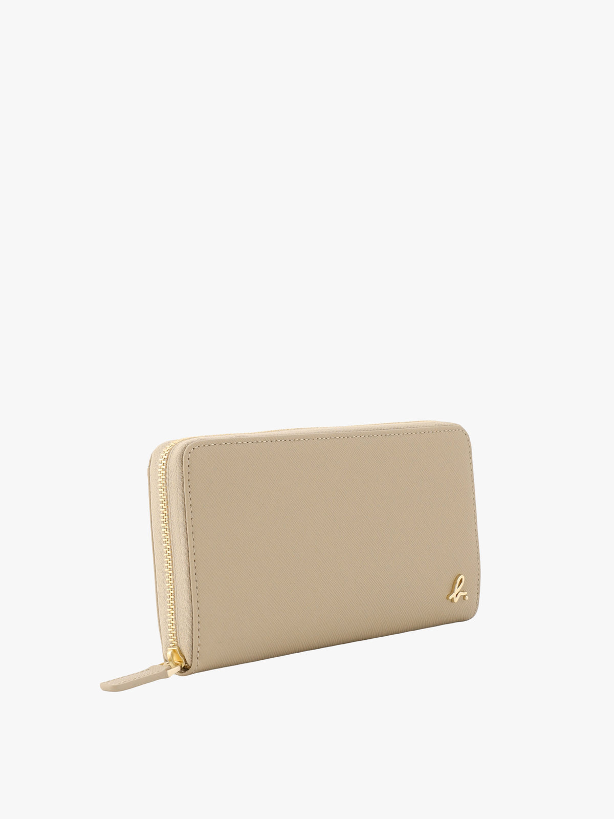 VOYAGE ウィメンズ バッグ＆ウォレット レザー ラウンドジップ ロングウォレット "Petit b." EW13Bー05 ベージュ