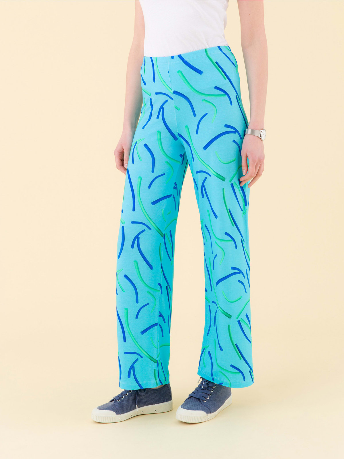 FEMME ウィメンズ JIC3 PANTALON パンツ ブルー系その他