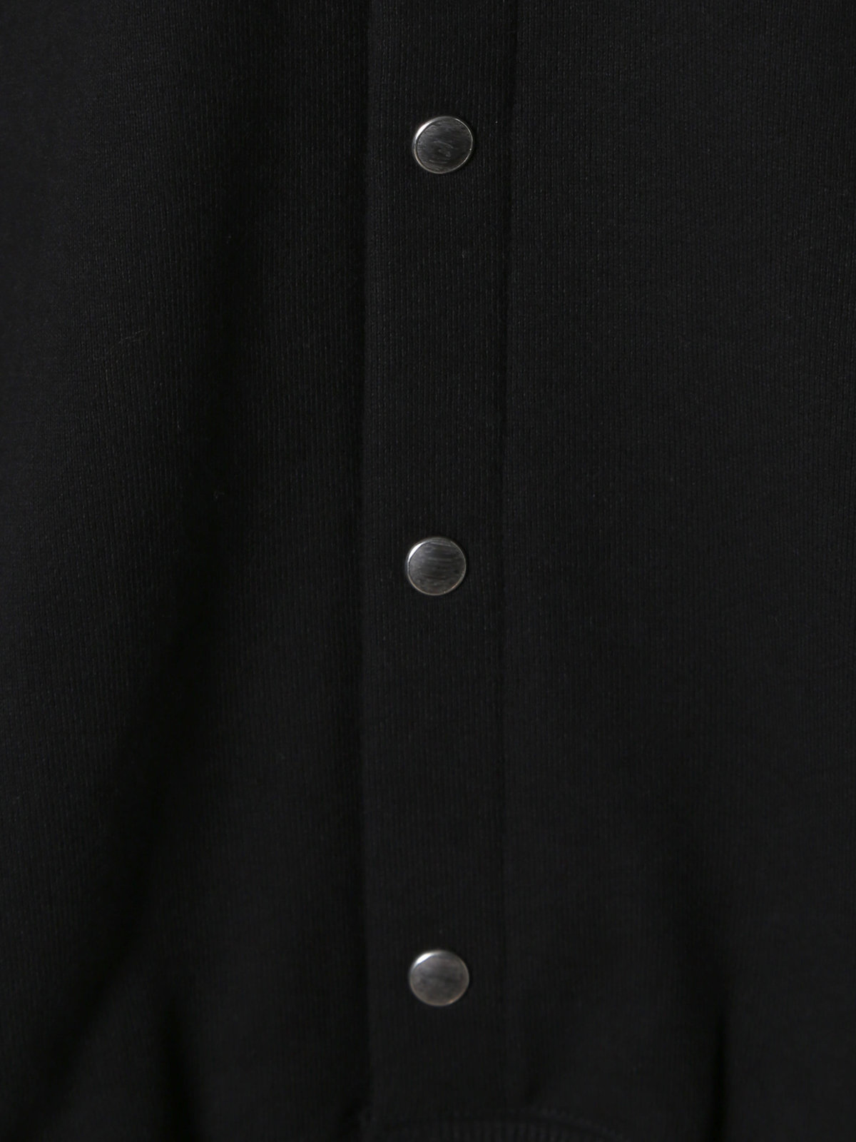 HOMME メンズ agnes b. x NH スウェットスナップフーディー ブラック