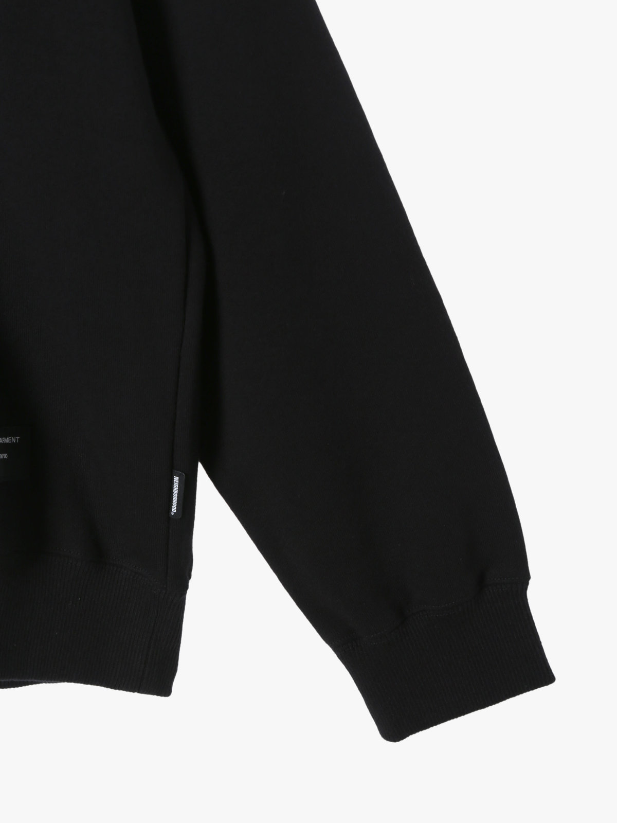 HOMME メンズ agnes b. x NH スウェットスナップフーディー ブラック