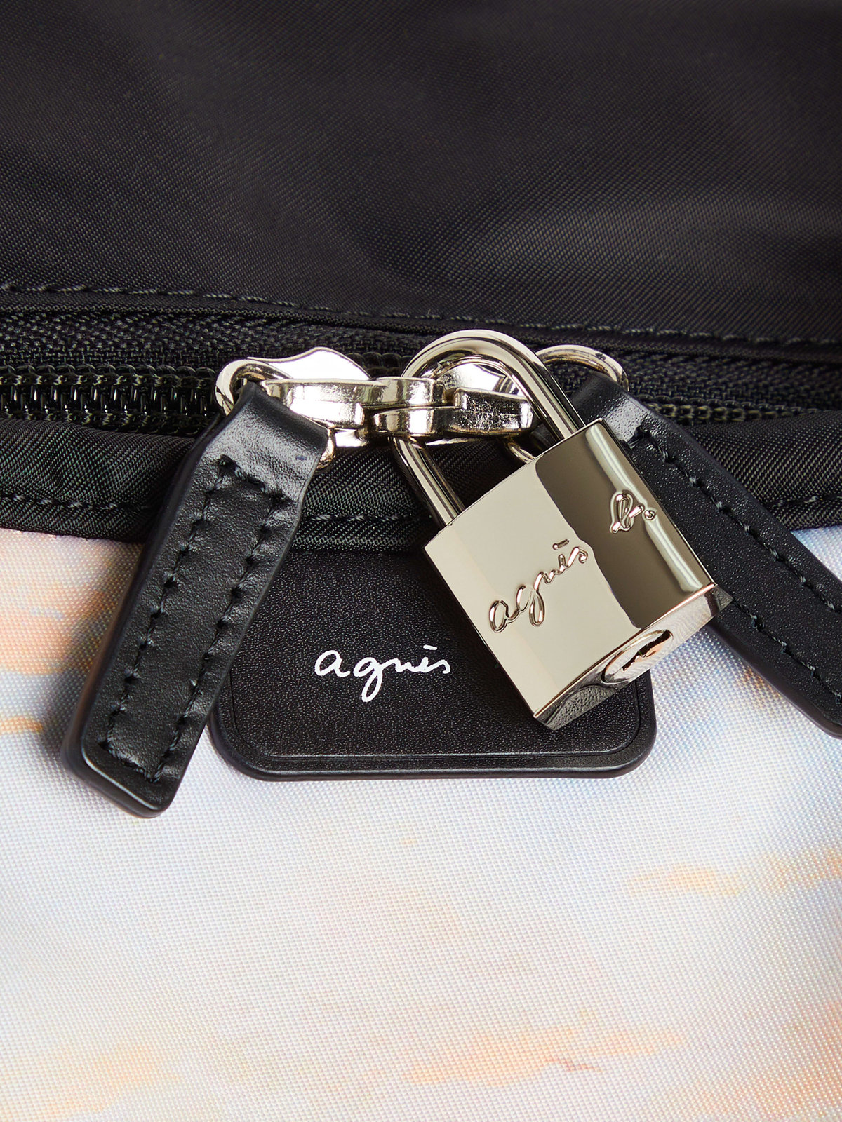 FEMME ウィメンズ agnes b. x Le Louvre フォトプリント ボストンバッグ ”Claude Gellee” マルチ