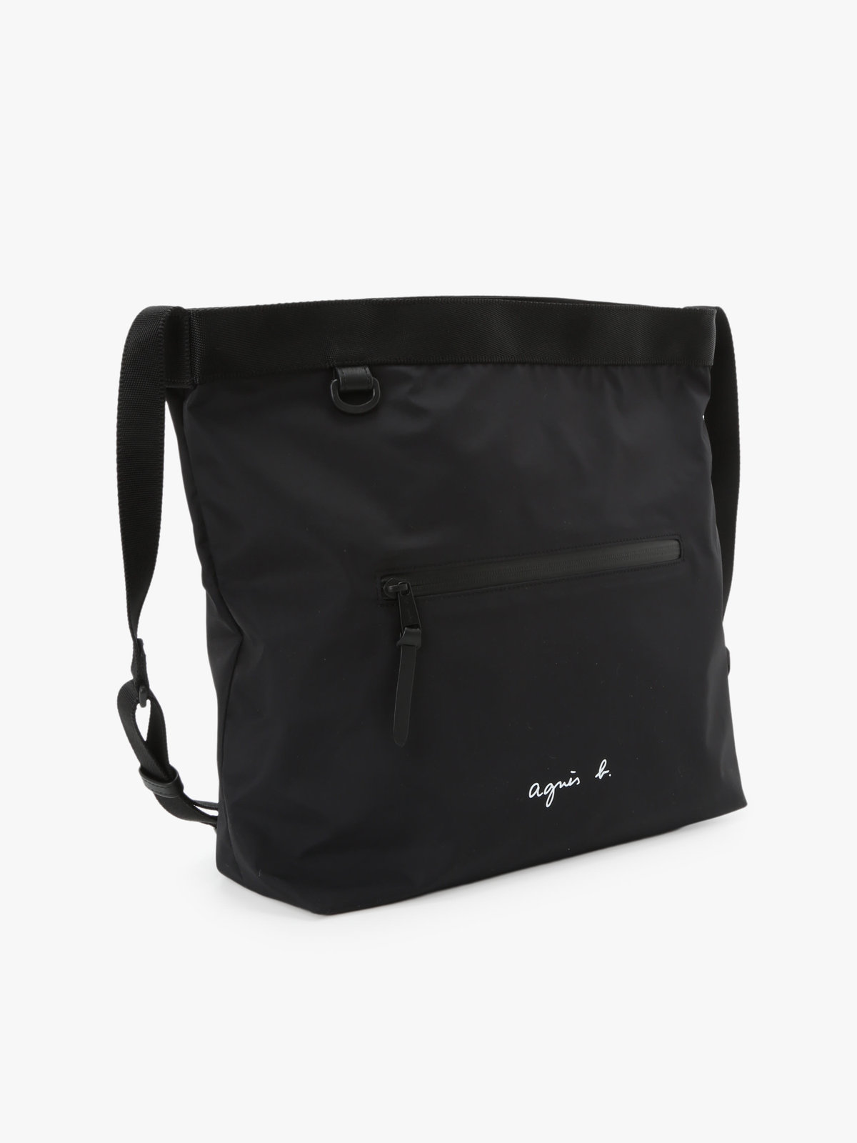 VOYAGE メンズ バッグ＆ウォレット ナイロン ラージ ショルダーバッグ ”Fred” ABH02-02 ブラック