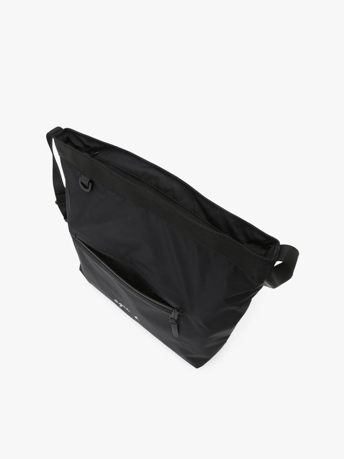 VOYAGE メンズ バッグ＆ウォレット ナイロン ラージ ショルダーバッグ ”Fred” ABH02-02 ブラック