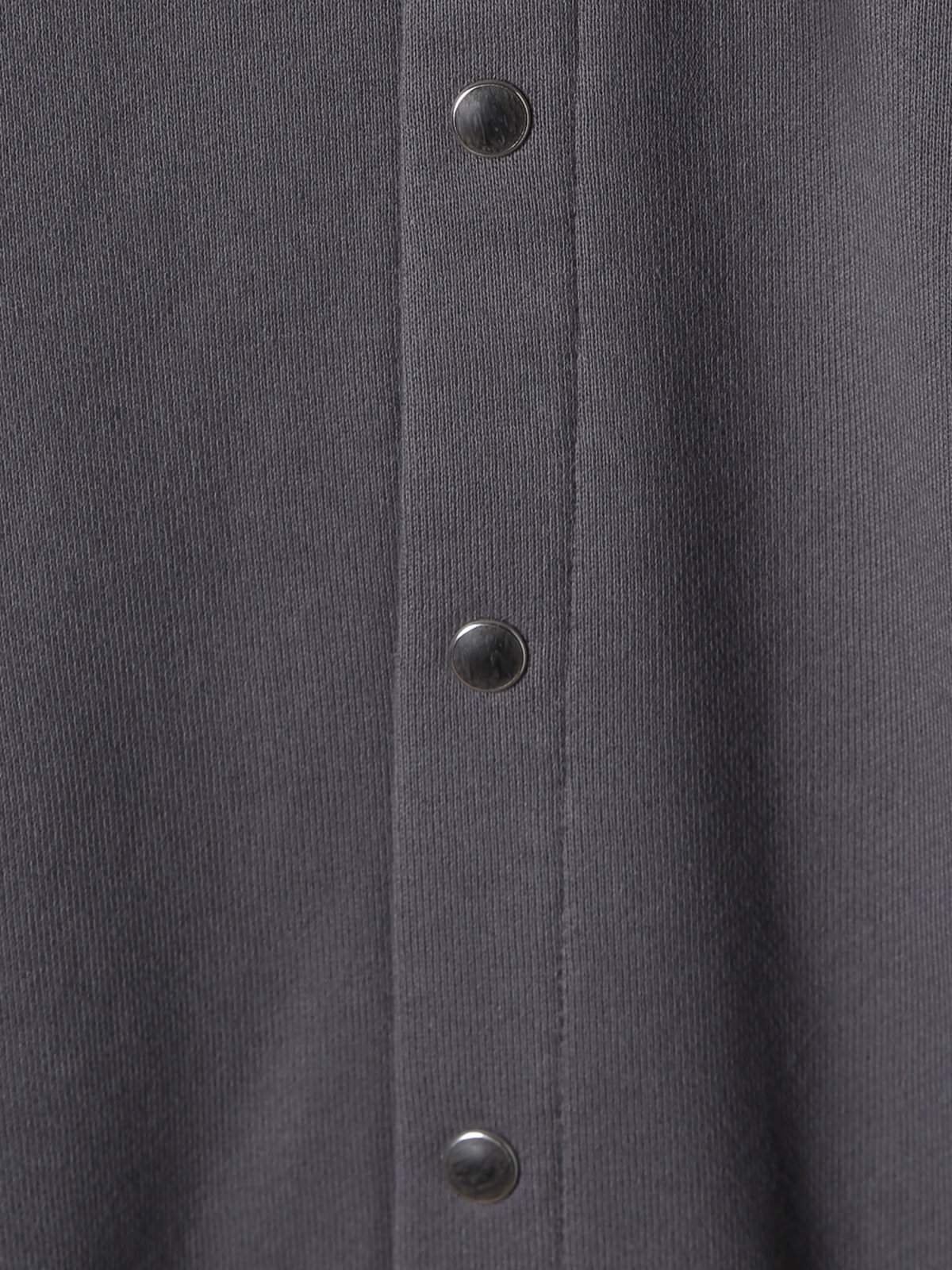 HOMME メンズ agnes b. x NH スウェットスナップフーディー グレー