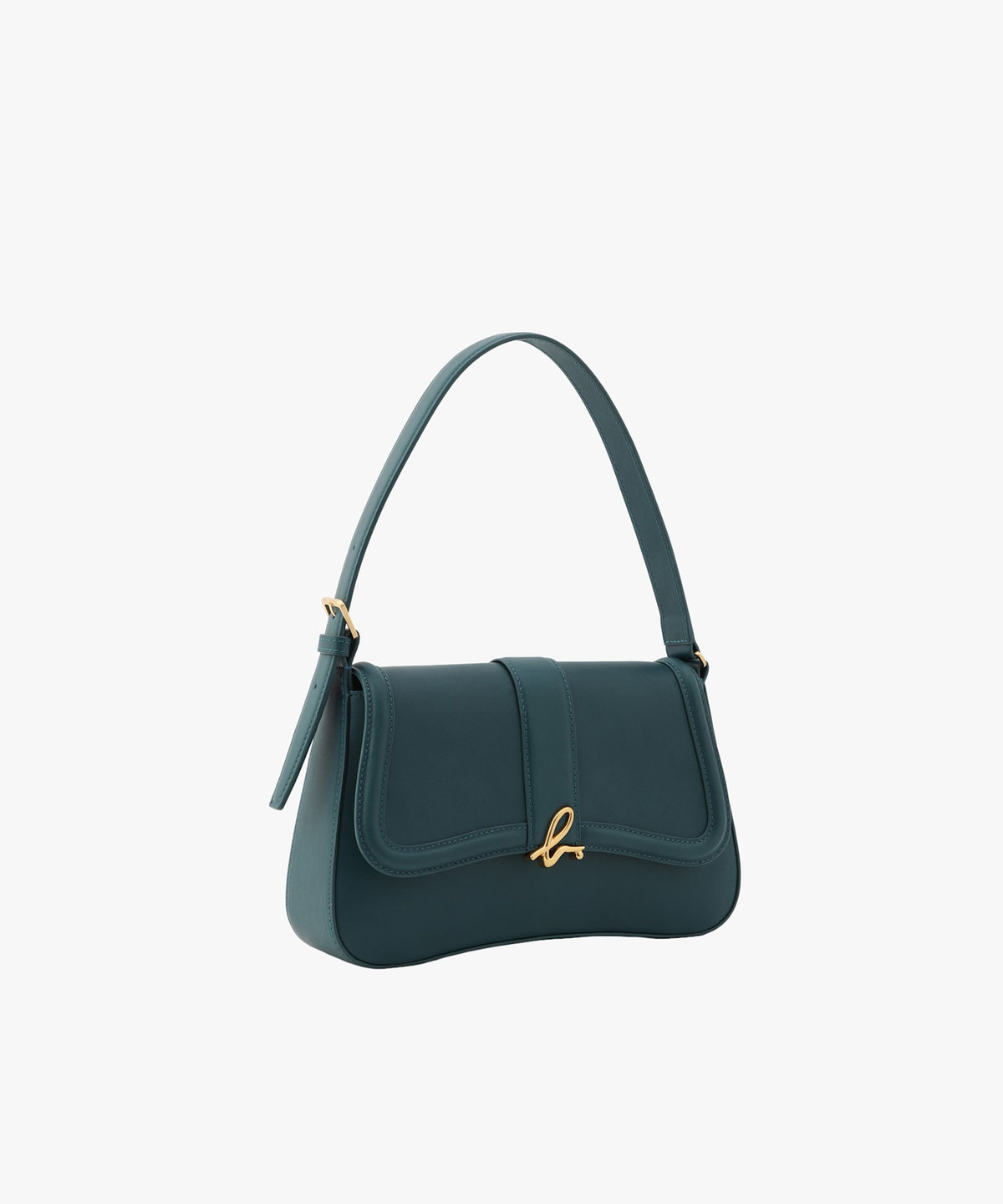 VOYAGE ウィメンズ バッグ＆ウォレット レザー ミディアム ショルダーバッグ "Ingrid" ZAS04-01 グリーン