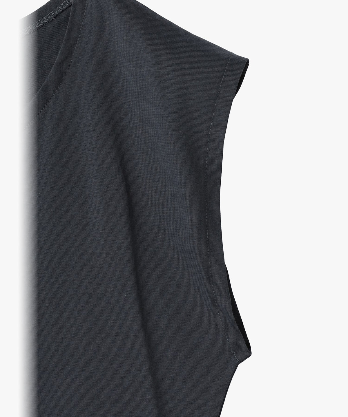 FEMME ウィメンズ メッセージプリント コットン 半袖 Tシャツ "Ciao" グレー