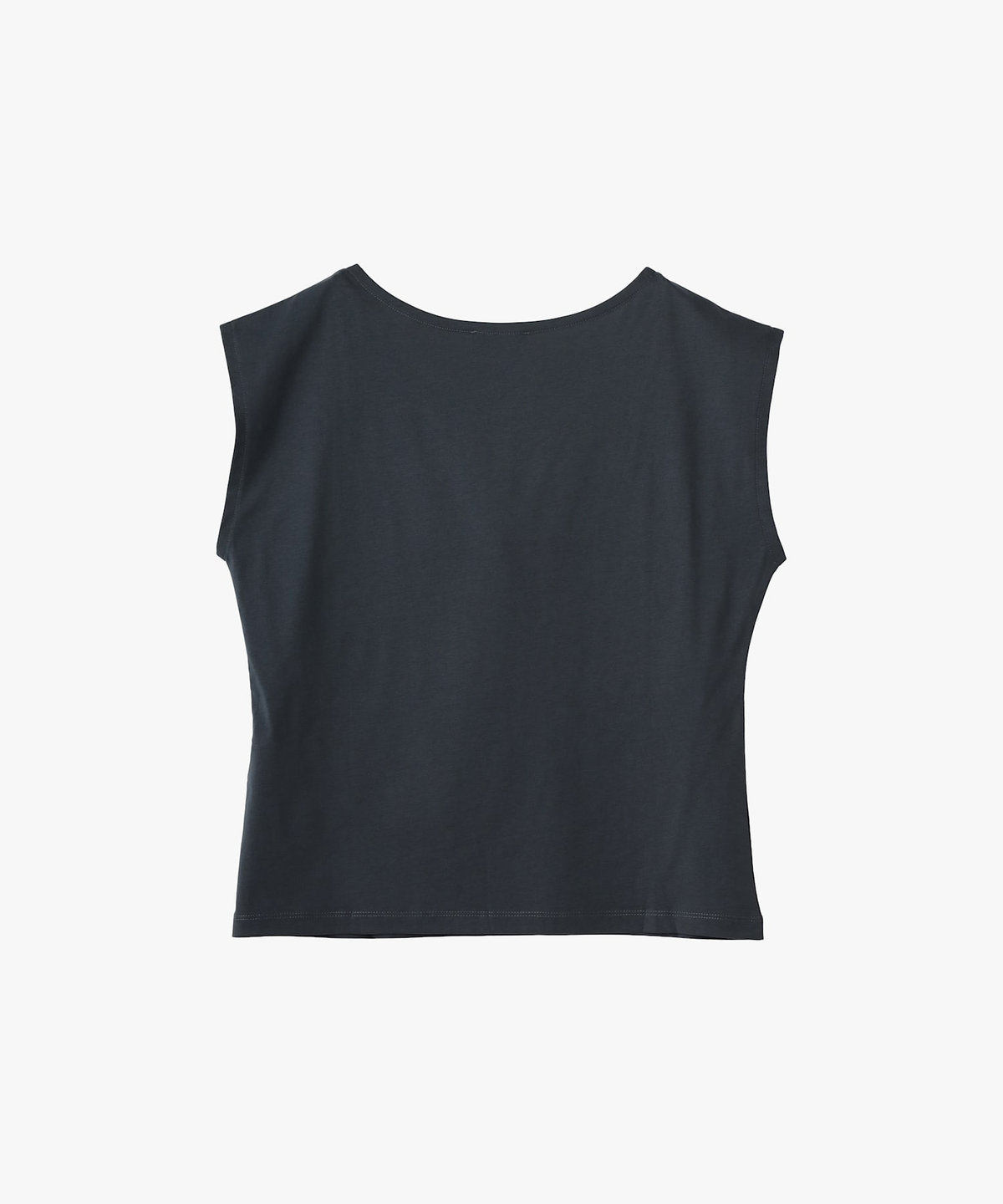 FEMME ウィメンズ メッセージプリント コットン 半袖 Tシャツ "Ciao" グレー