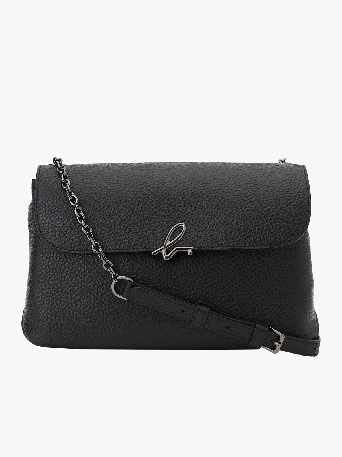 VOYAGE ウィメンズ バッグ＆ウォレット レザーミニショルダーバッグ  "The b." IS12C-05 ブラック