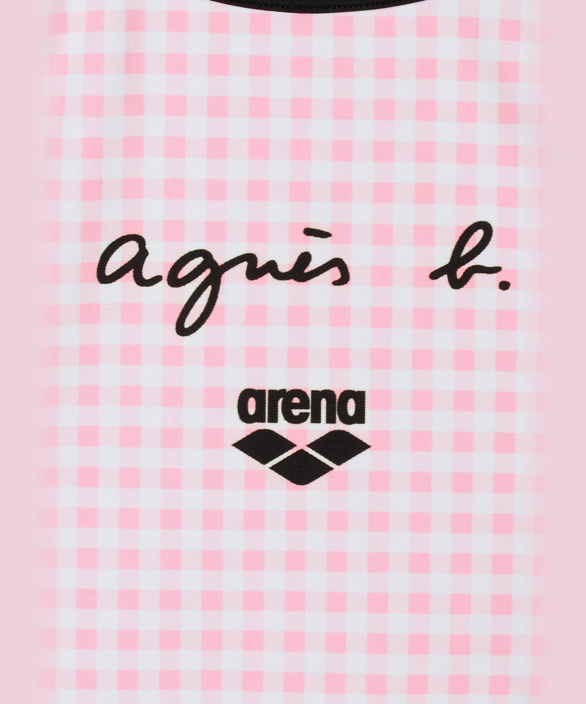 FEMME ウィメンズ agnes b. x arena タフスーツ トレーニングワンピース 水着 ピンク系その他
