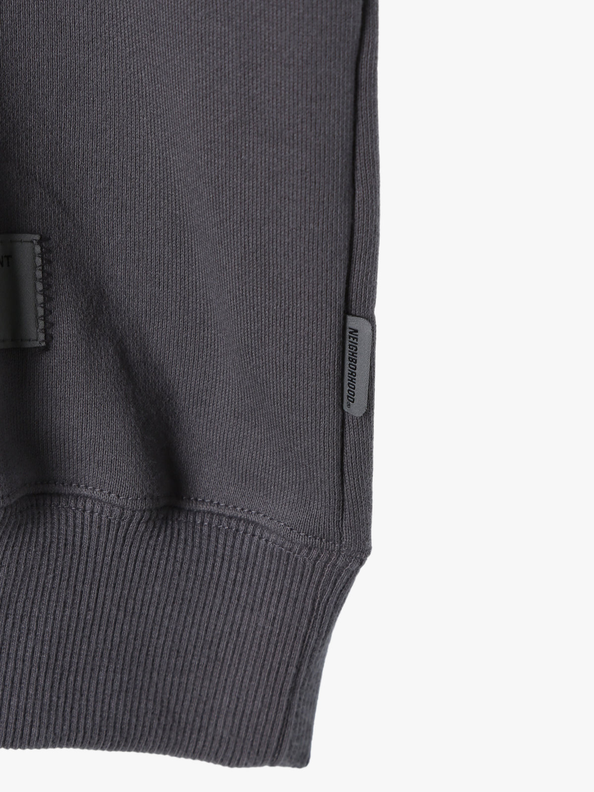 HOMME メンズ agnes b. x NH スウェットスナップフーディー グレー