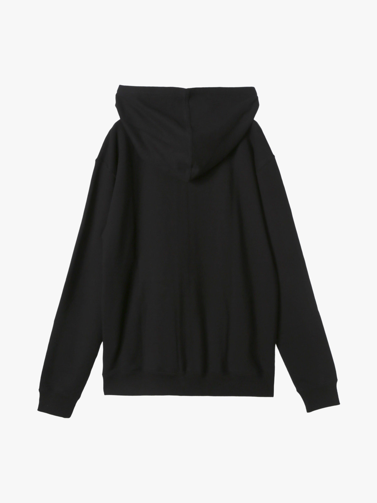 HOMME メンズ メンズ ”b.”ロゴ 刺繍 コットン スウェット フーディー ”Porto” ブラック