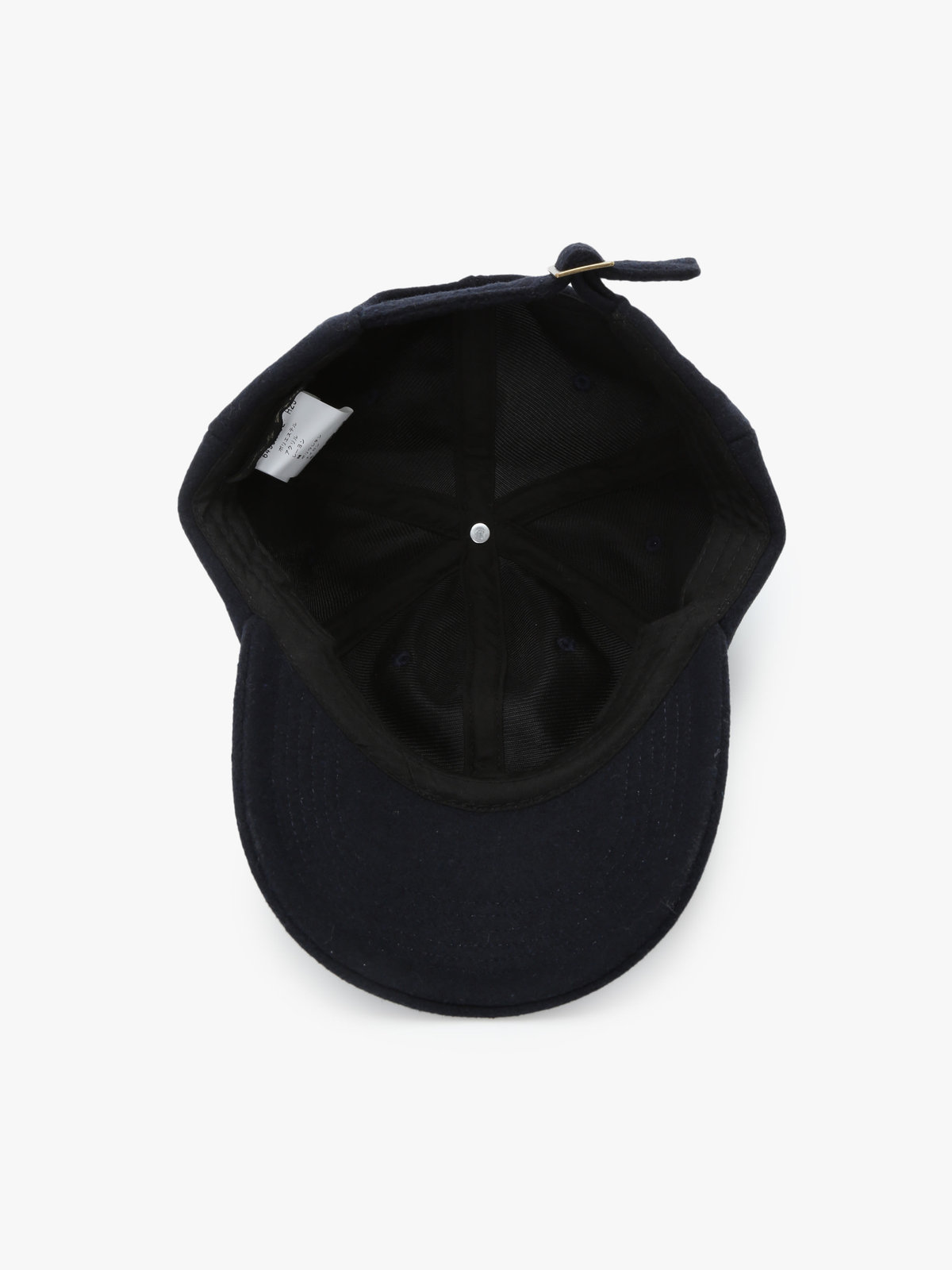 To b. by agnès b. 【Outlet】ロゴ プレート キャップ ネイビー