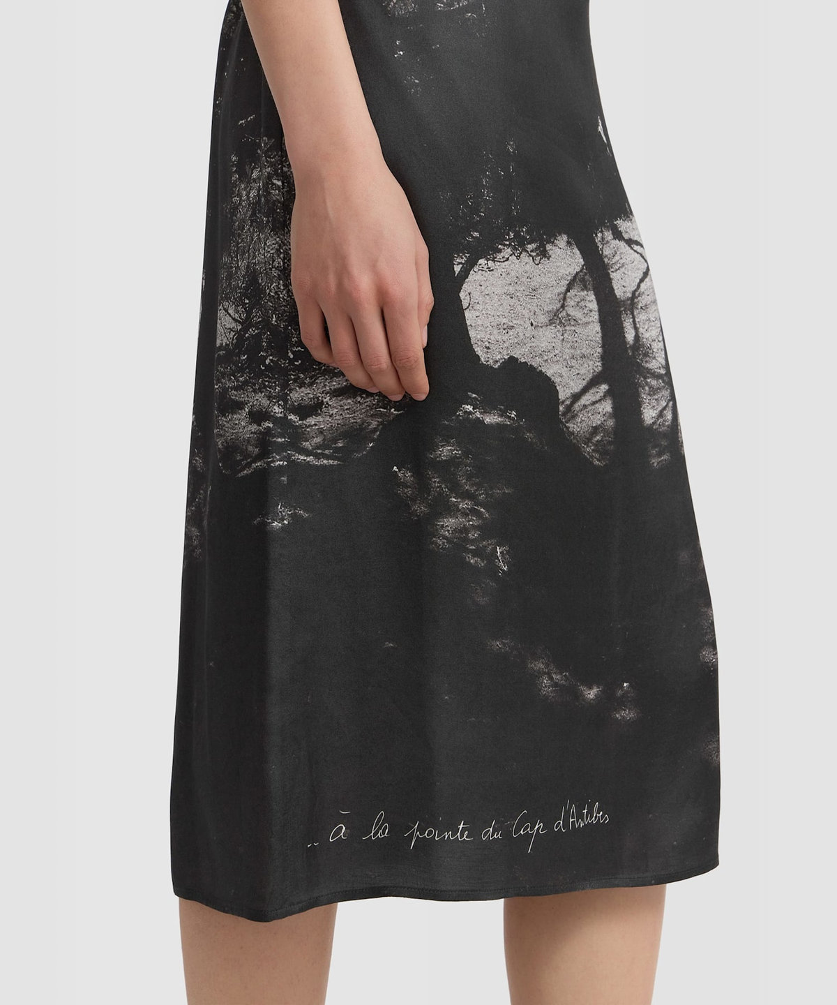 FEMME ウィメンズ フォトプリント コットン ノースリーブ ワンピース "Cap D’Antibes" マルチ