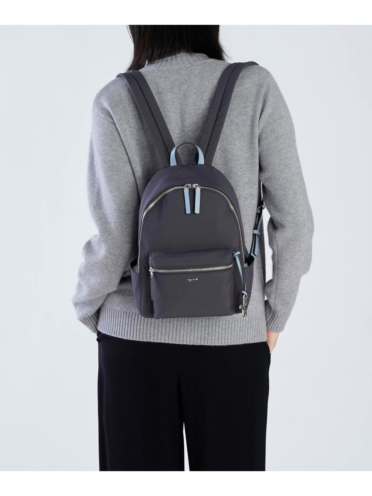 VOYAGE ウィメンズ バッグ＆ウォレット ナイロン スモール バックパック "Adele" ZAS10-03 ブルー