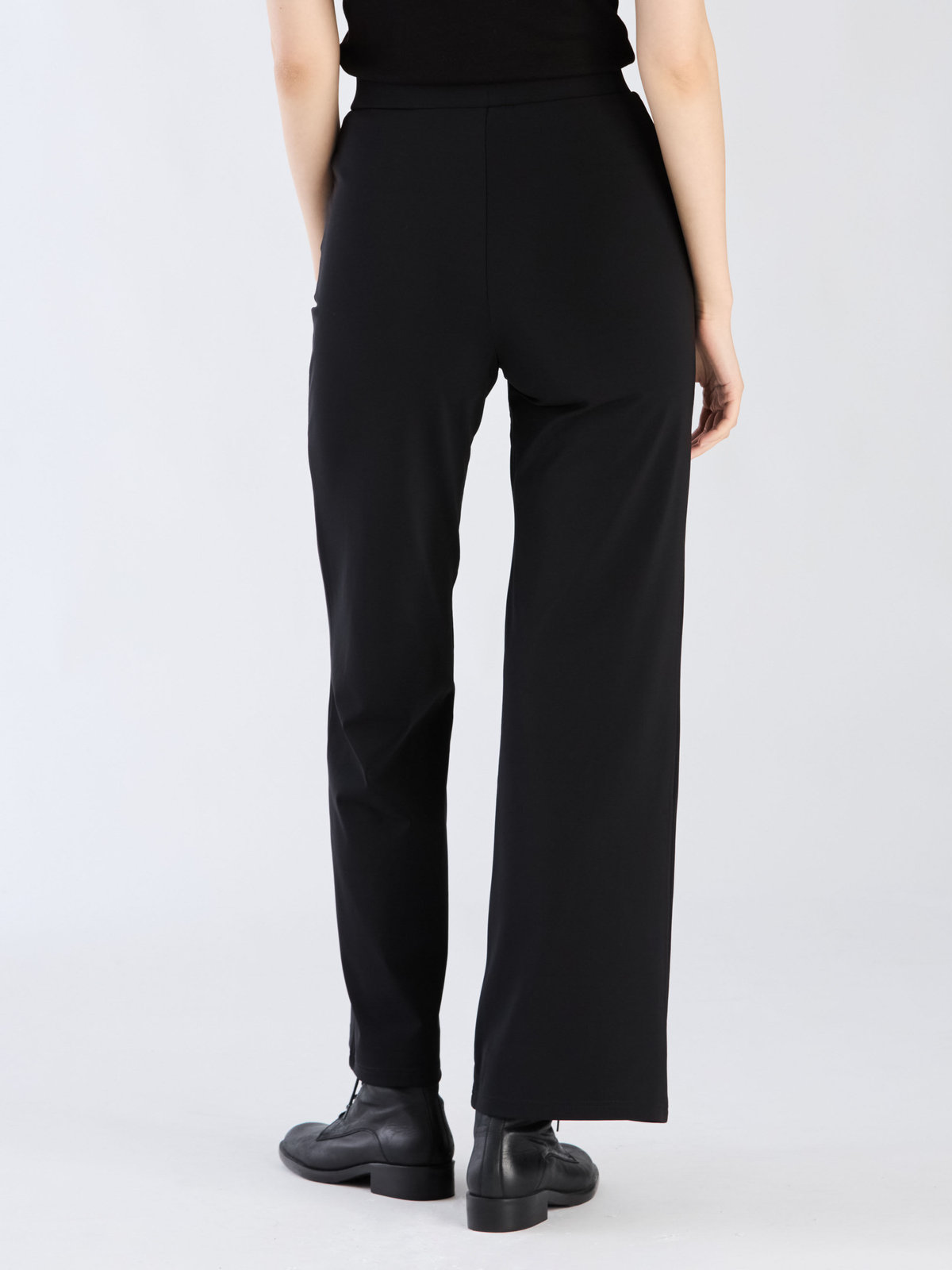 FEMME ウィメンズ ジャージー ワイドパンツ ”Sailor” ブラック