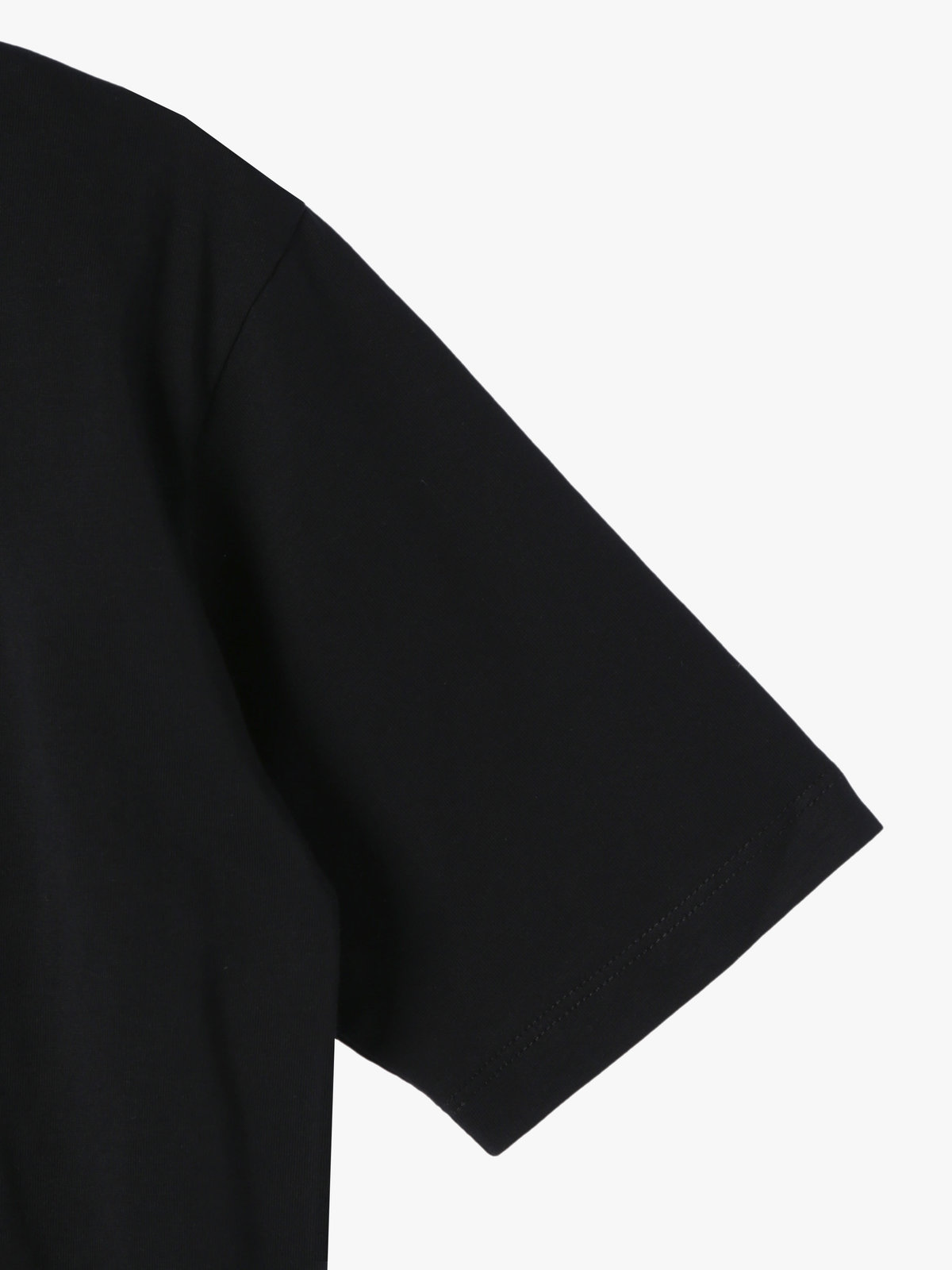 ENFANT ユニセックス キッズ オーガニックコットン プリント 半袖 アーティスト Tシャツ "Britt" ブラック