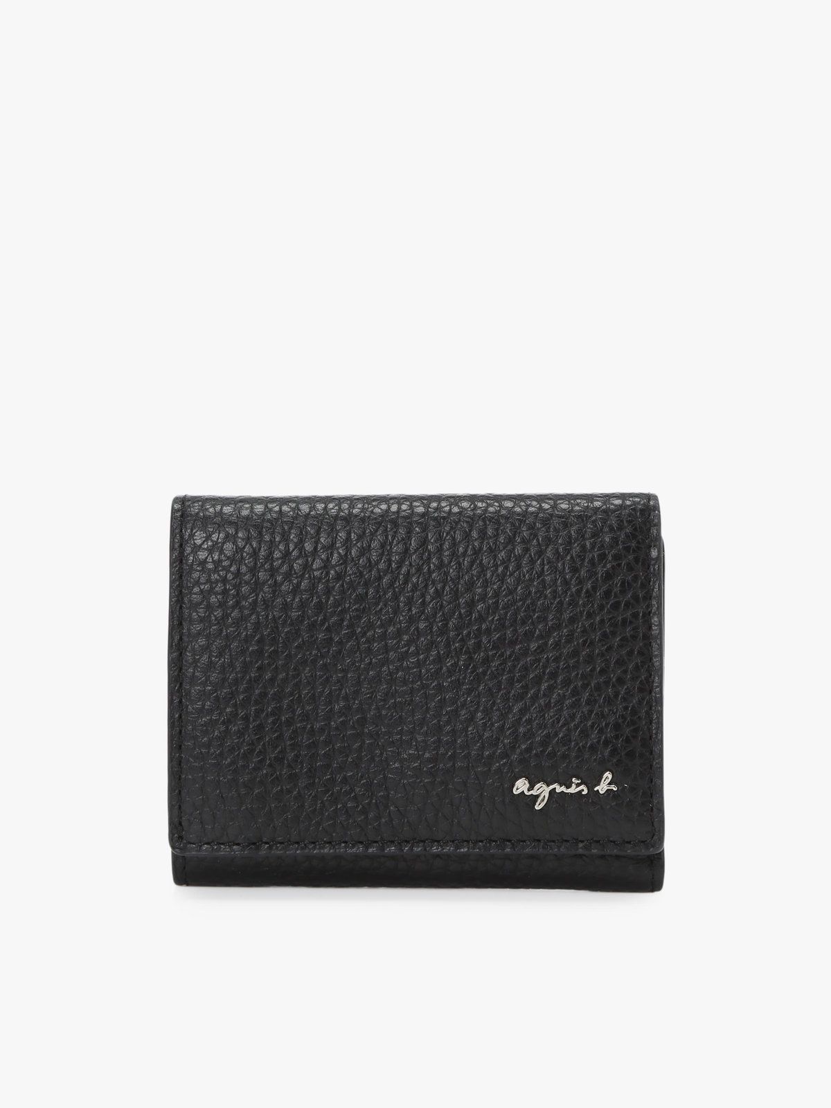 VOYAGE メンズ バッグ＆ウォレット レザー 三つ折り ウォレット ABH05-02 ブラック