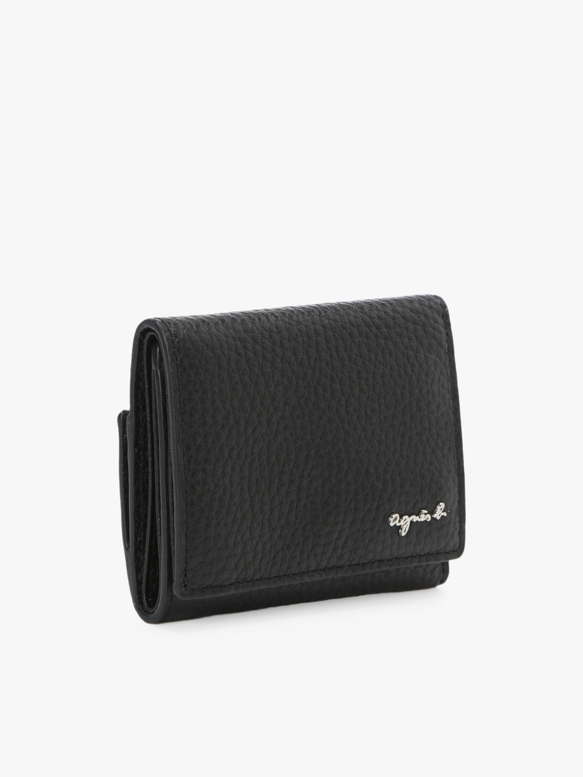 VOYAGE メンズ バッグ＆ウォレット レザー 三つ折り ウォレット ABH05-02 ブラック