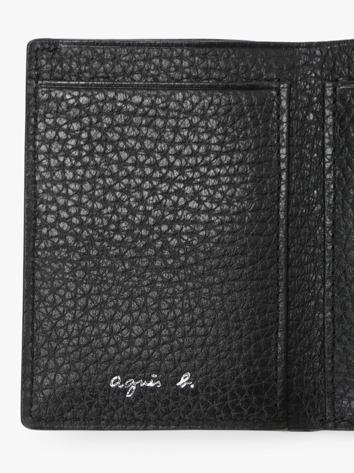 VOYAGE メンズ バッグ＆ウォレット レザー 三つ折り ウォレット ABH05-02 ブラック