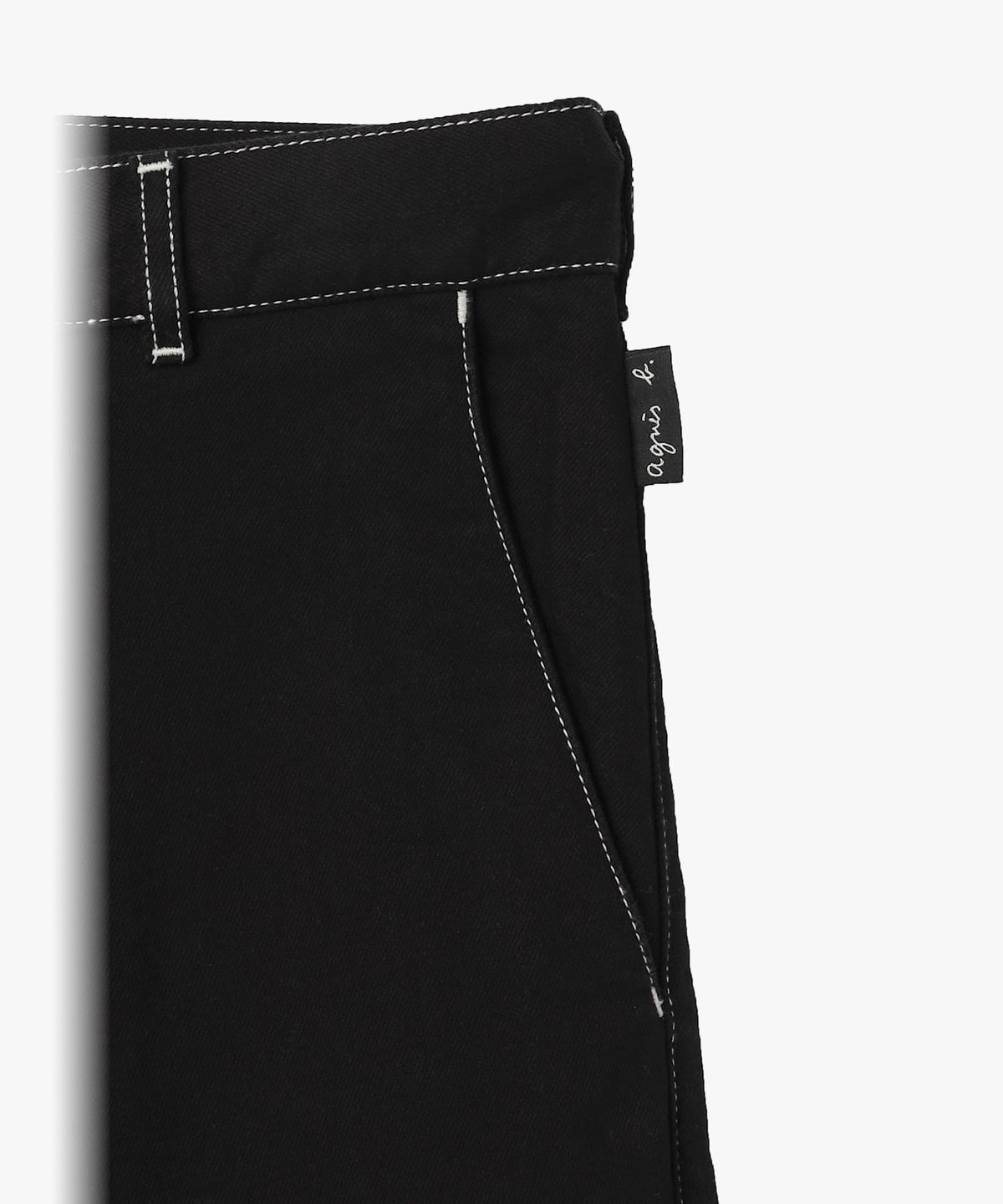 HOMME メンズ メンズ デニム バミューダ パンツ "Hyogo" ブラック