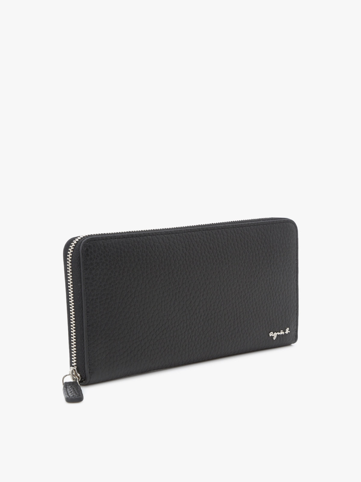 VOYAGE メンズ バッグ＆ウォレット レザー ラウンドジップ ロングウォレット ABH05-03 ブラック