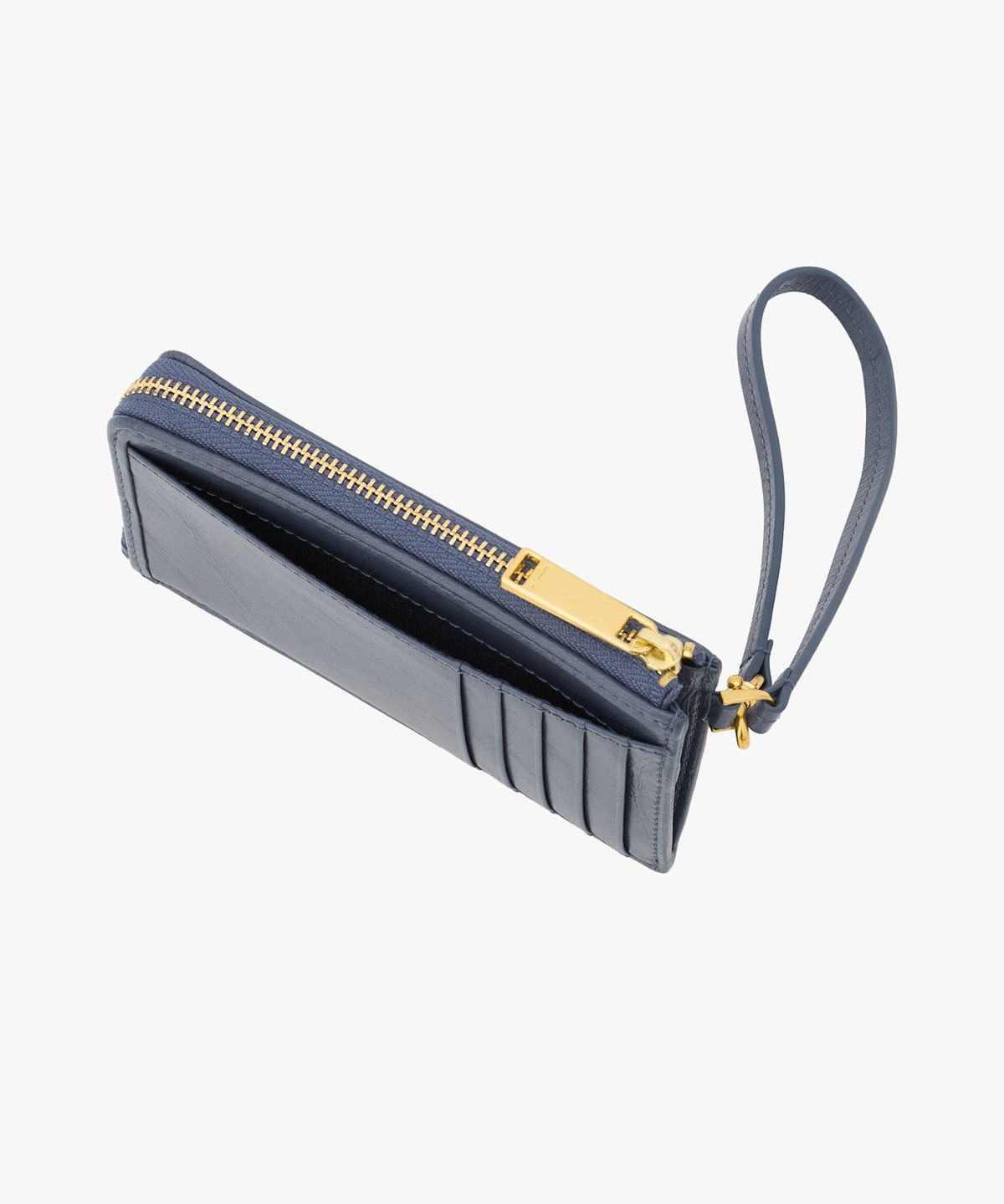 VOYAGE ウィメンズ バッグ＆ウォレット レザー フラグメントケース "Nathalie" BBW02-03 ブルー系その他
