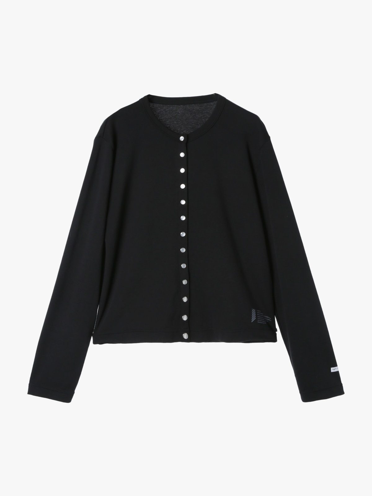 FEMME ウィメンズ W agnes b.×HH LIFA Merino Cardigan Pressions ブラック